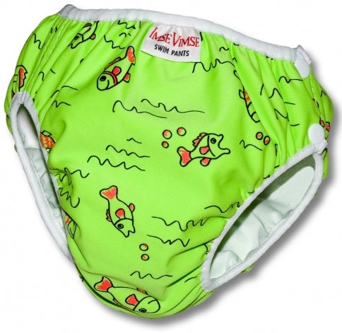 Babybadbyxa Fish green, Imse Vimse