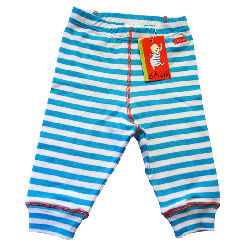Bäbis babybyxa randig
