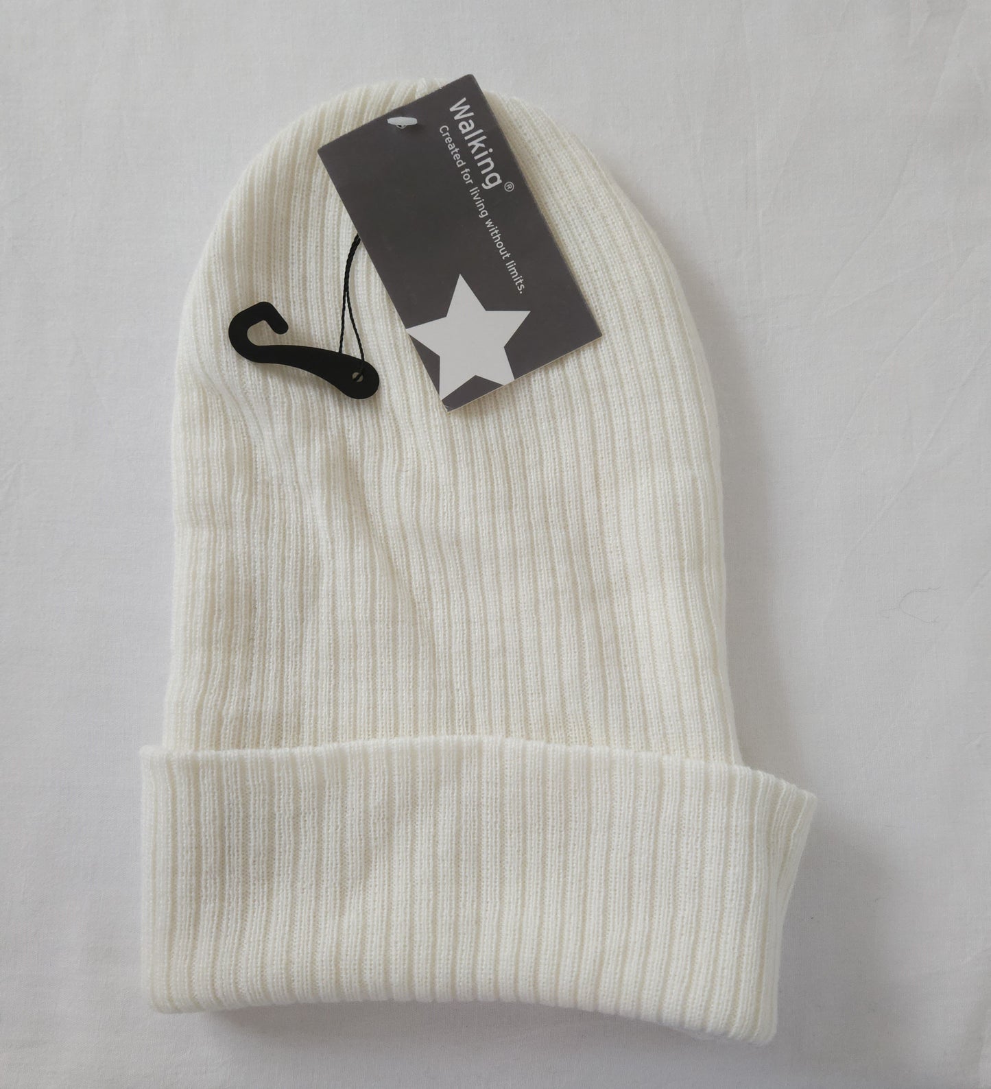 Walking ribbstickad mössa