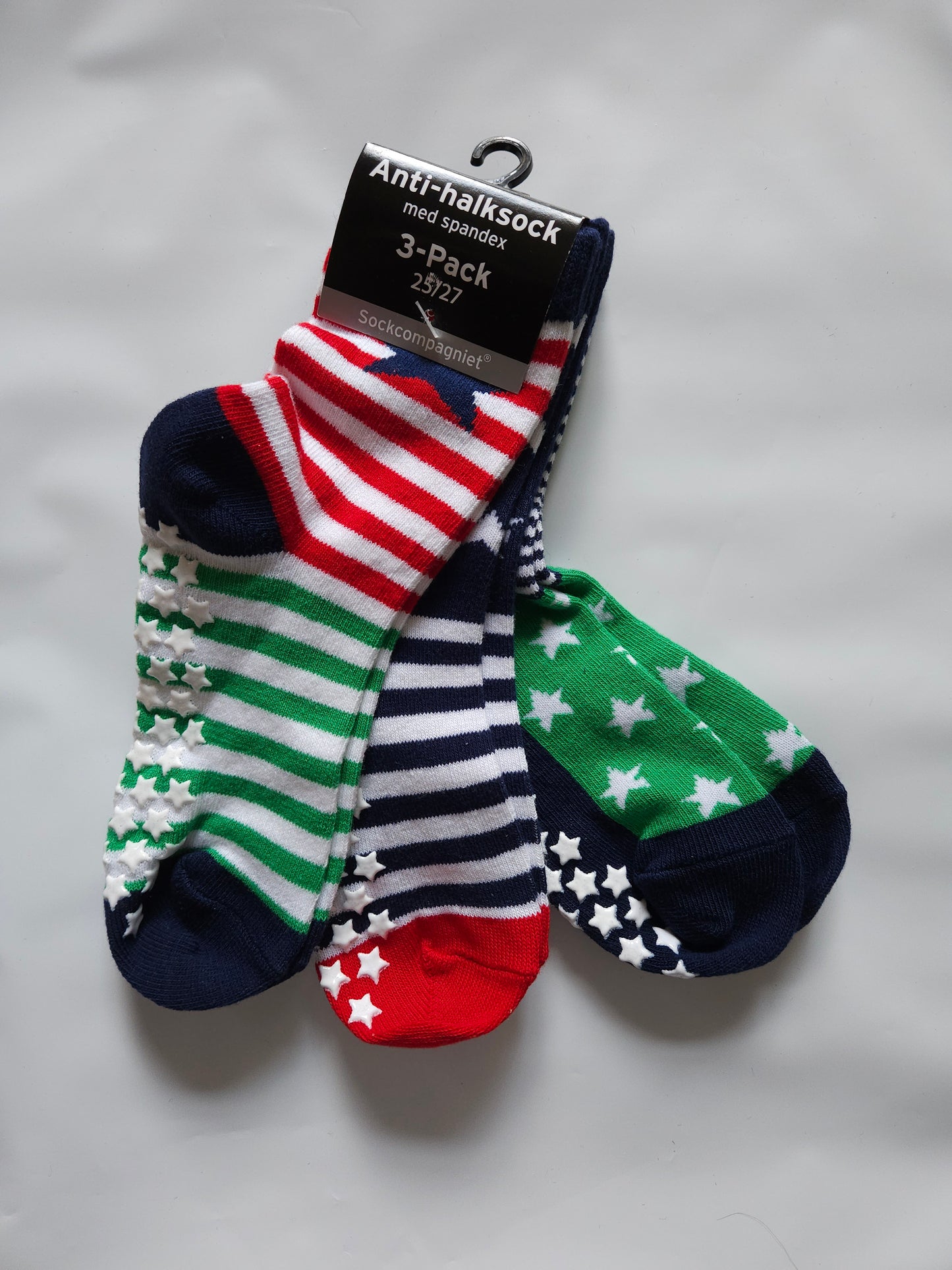 3-pack antihalksocka barn