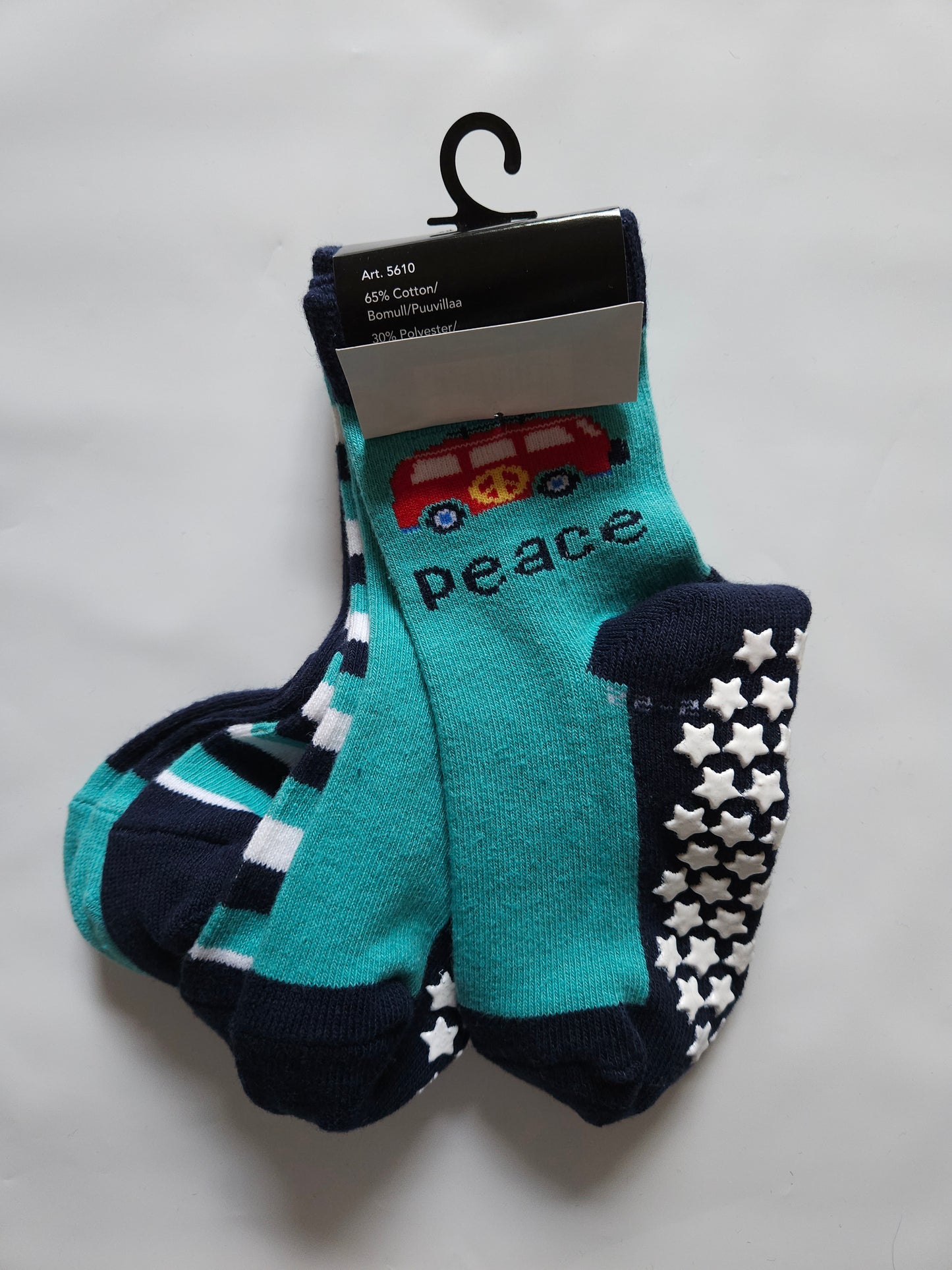3-pack antihalksocka barn