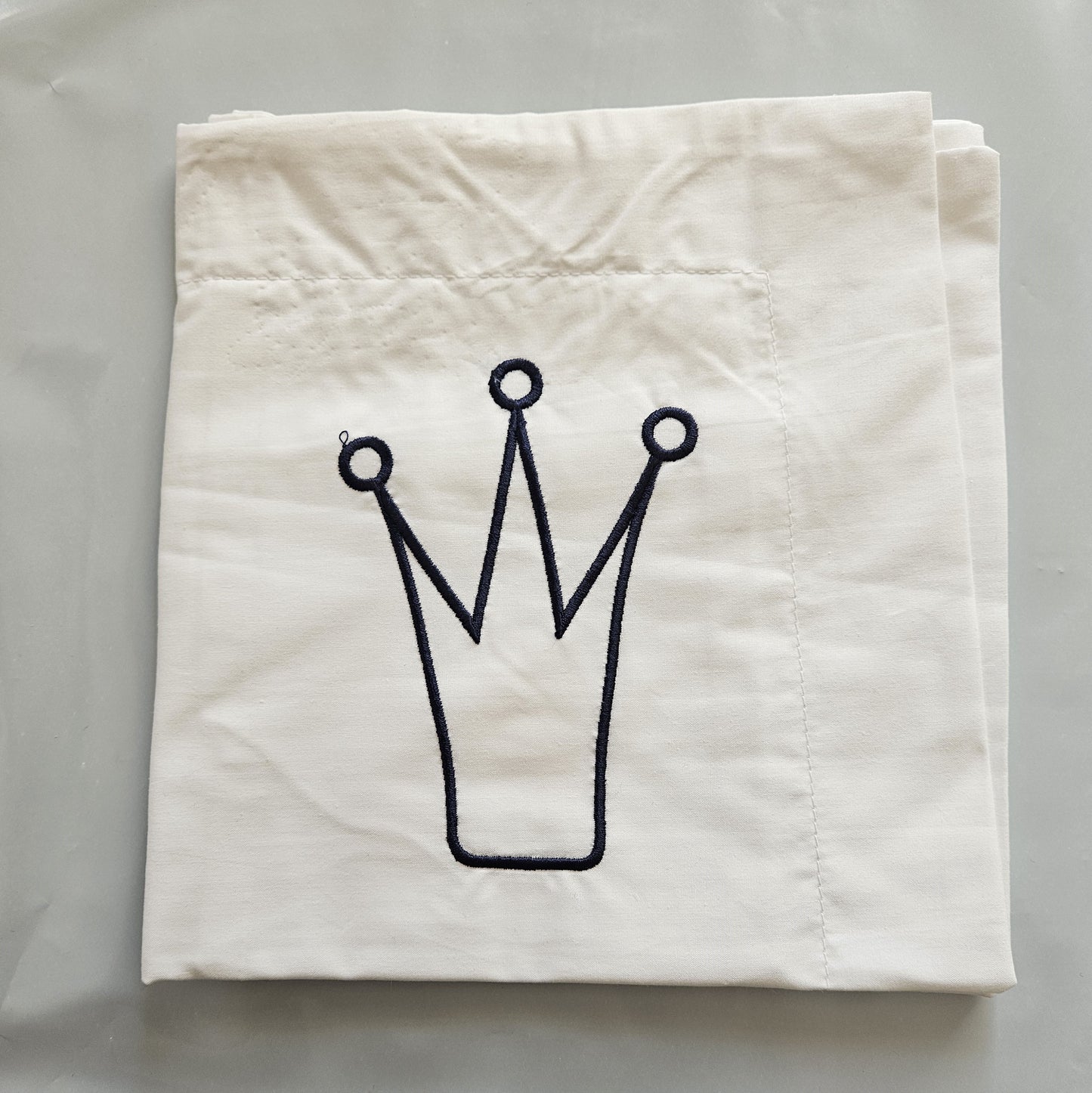 Påslakan Spjälsäng Royal Vit - NG Baby babyprodukter
