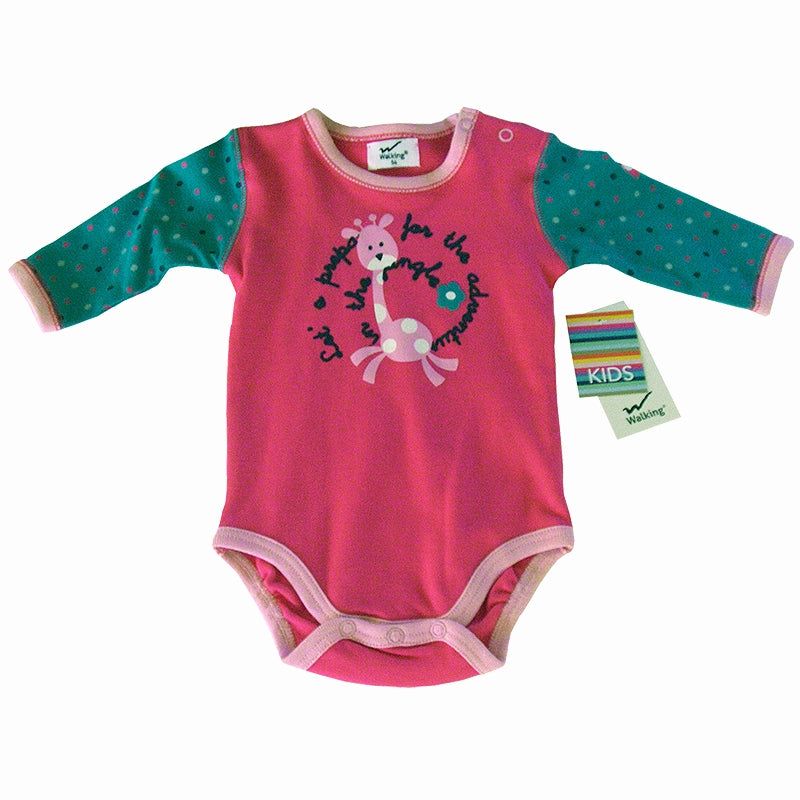 Babybody | Walking | Söt Giraff