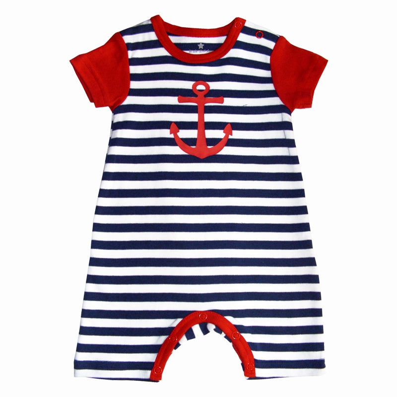 Ljuvlig Babyoverall med kort ärm