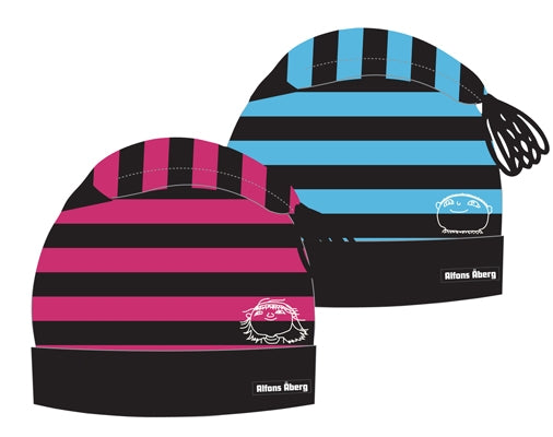 Stickad babymössa med Alfons & Milla