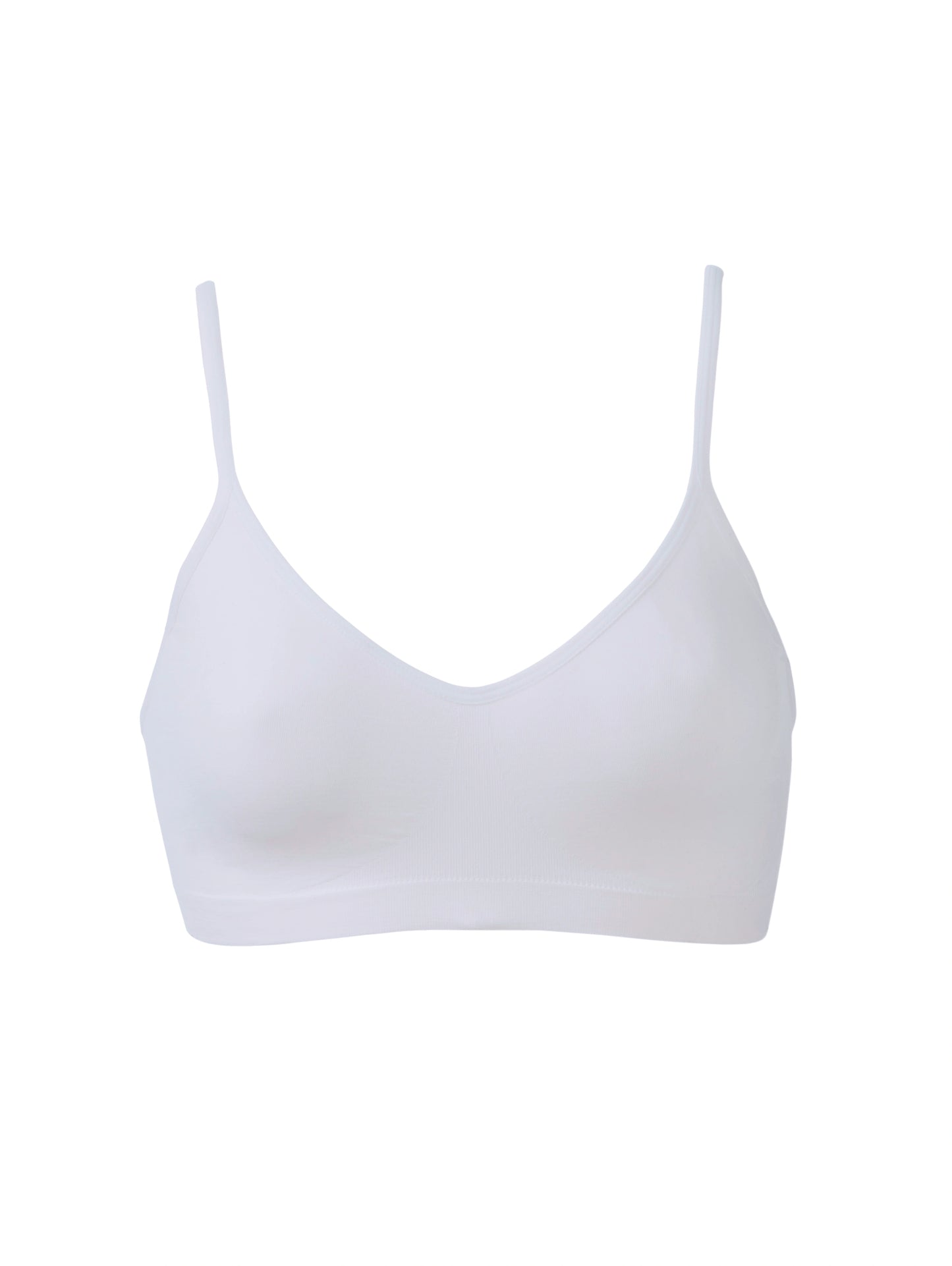 Sömlös damtopp med uttagbar padding