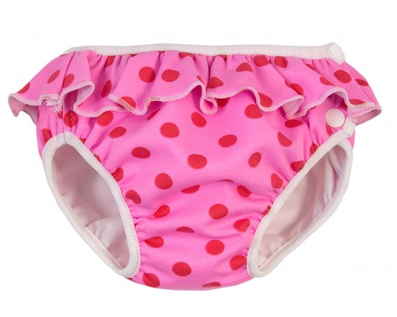 Babybadbyxa Pink Dots Imse Vimse