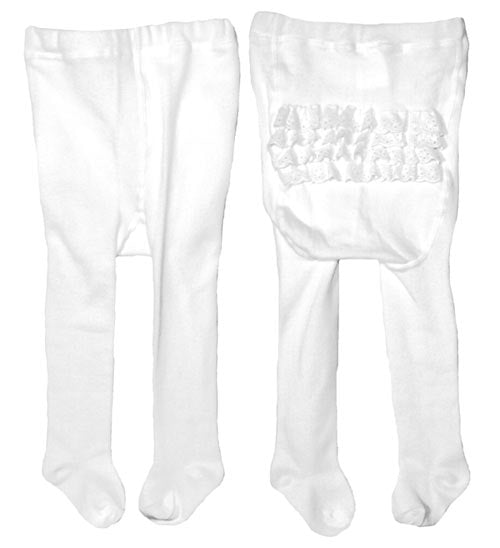 Babystrumpbyxa med spets (sk "ankstjärt)