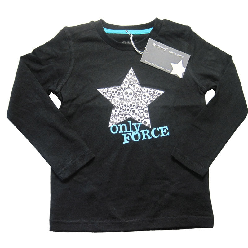 WALKING LÅNGÄRMAD TRÖJA I T-SHIRTKVALITET